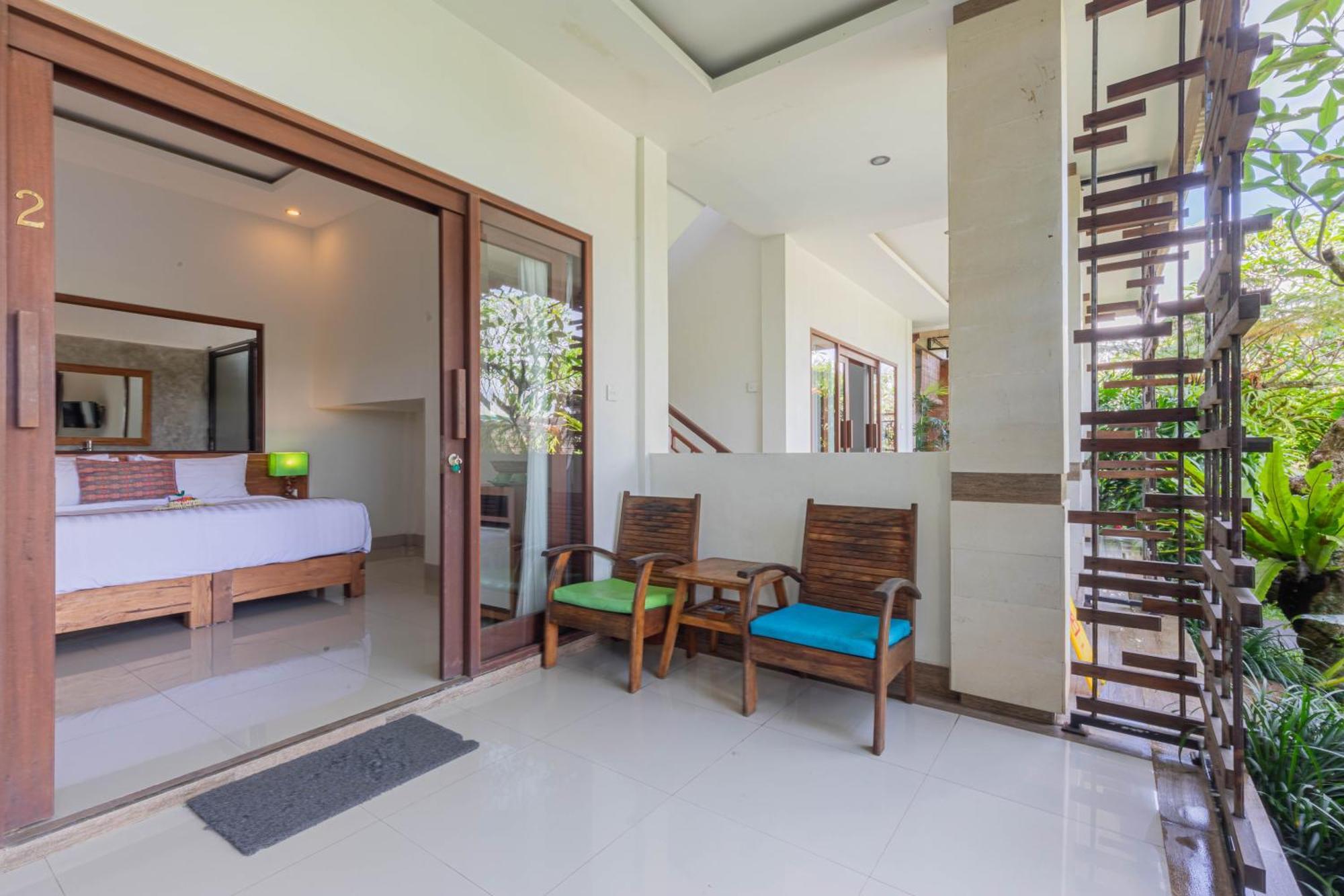 Green Sala Villa Ubud Zimmer foto