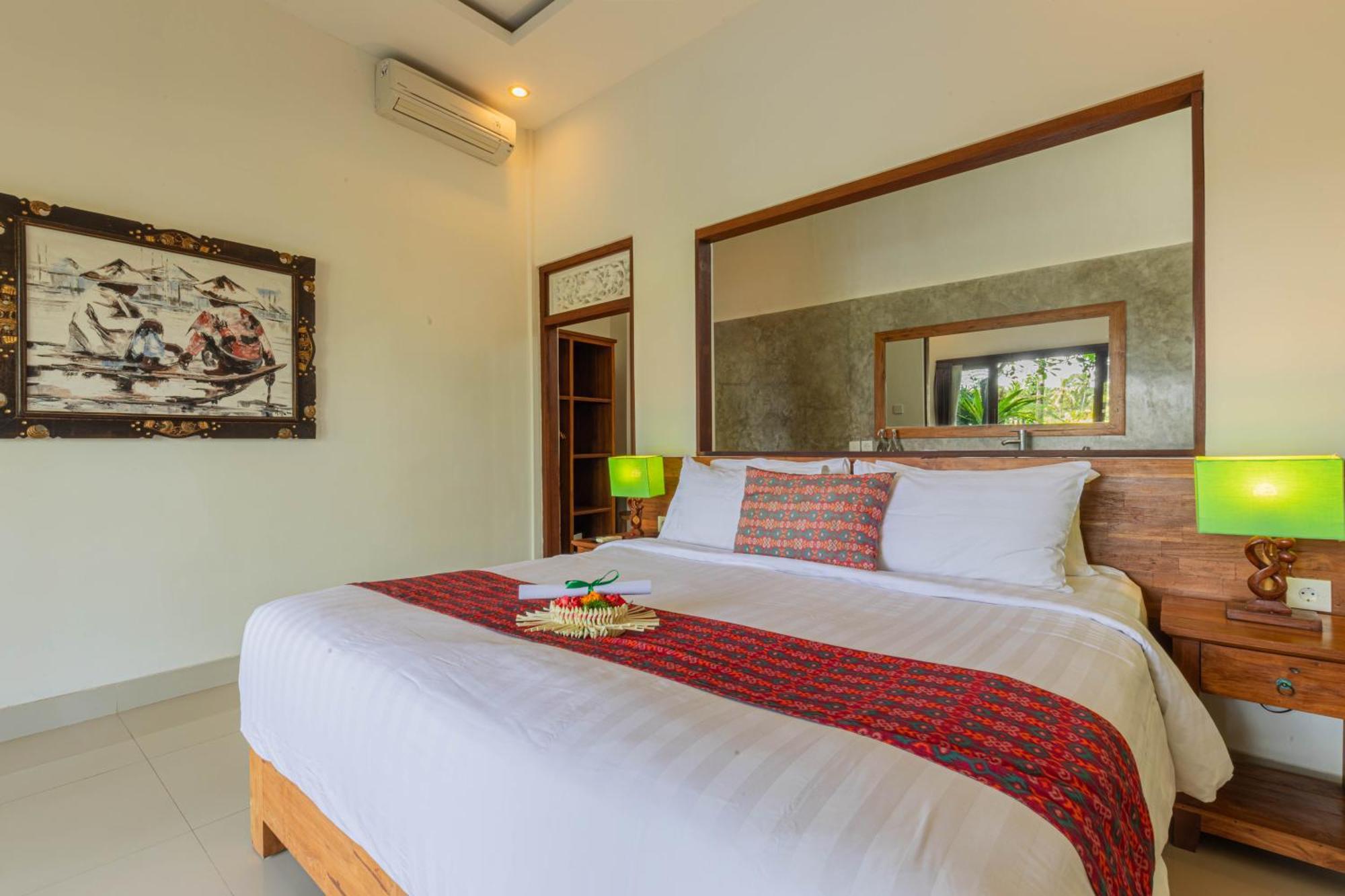 Green Sala Villa Ubud Zimmer foto