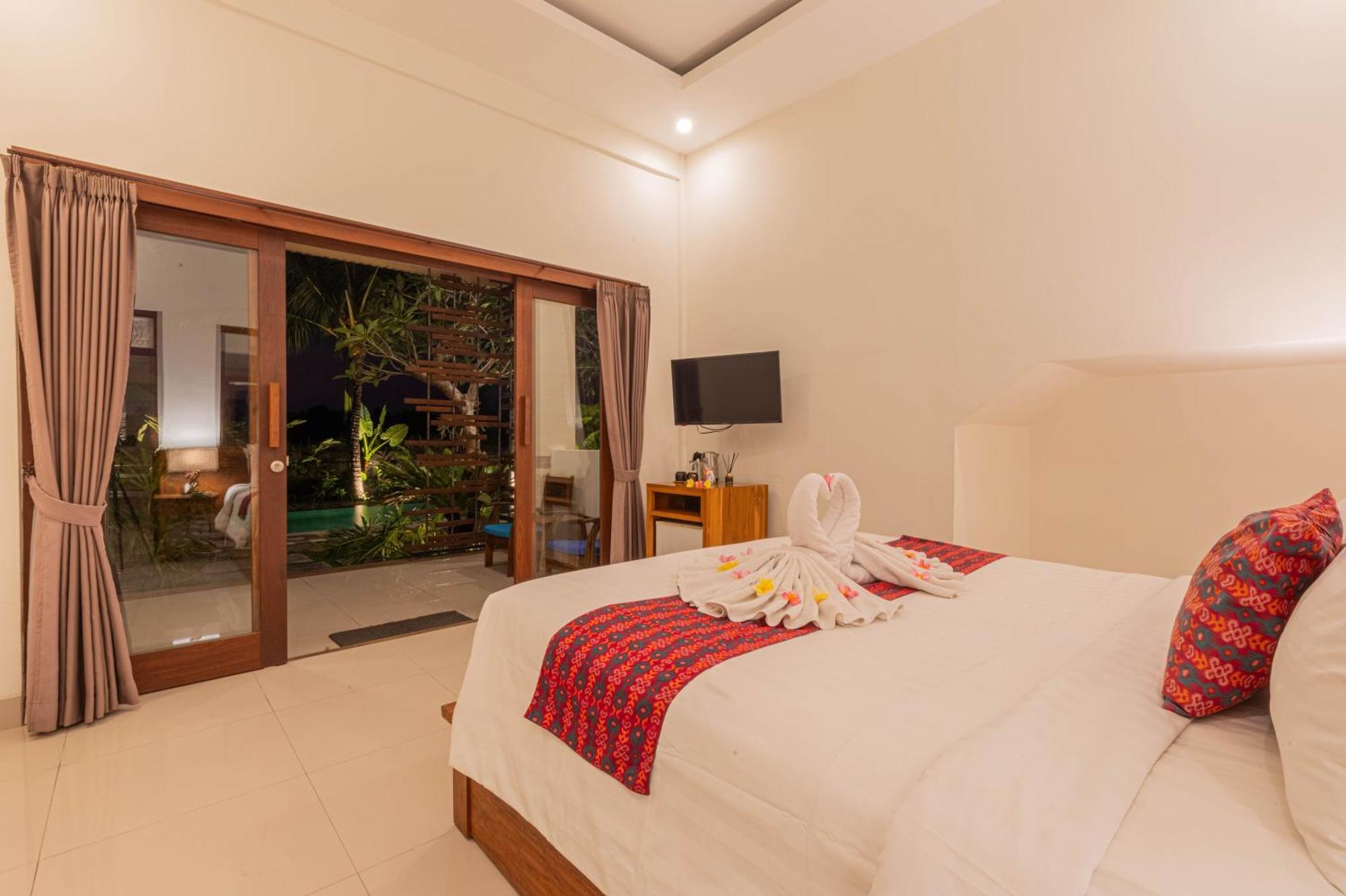 Green Sala Villa Ubud Zimmer foto