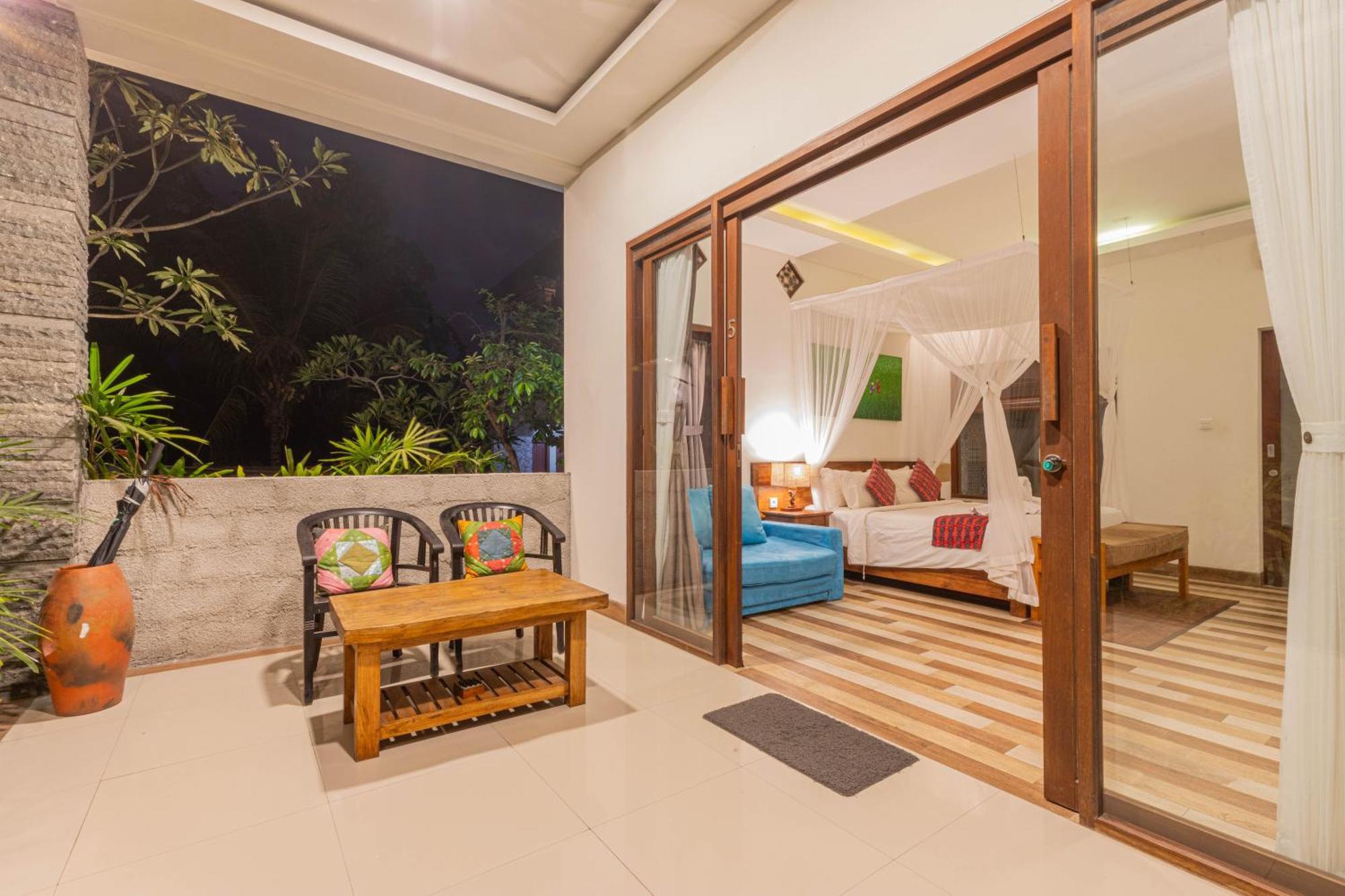 Green Sala Villa Ubud Zimmer foto