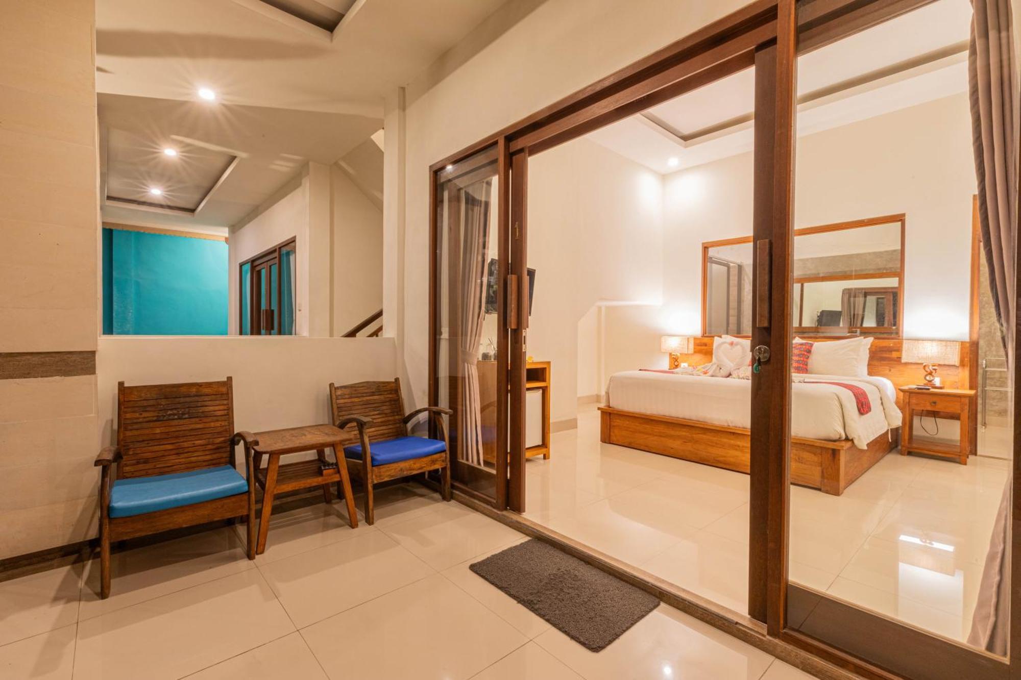 Green Sala Villa Ubud Zimmer foto